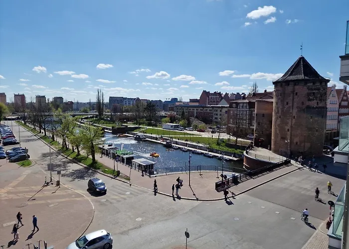 Apartament Szafarnia Waterline, Marina Gdańsk